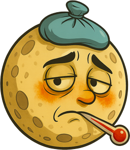 Fever Diary Moon Icon